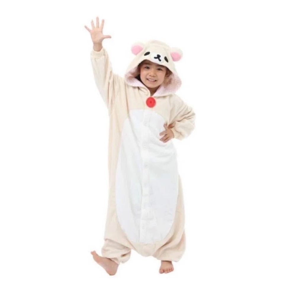 Bundles SAZAC Rilakkuma
Kids Costume
Kigurumi Fleece
Cosplay 130 Brown,beige - Picture 11 of 17